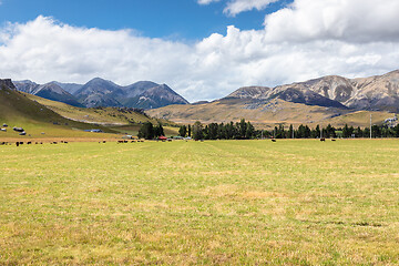 Image showing Landscape scenery in south New Zealand