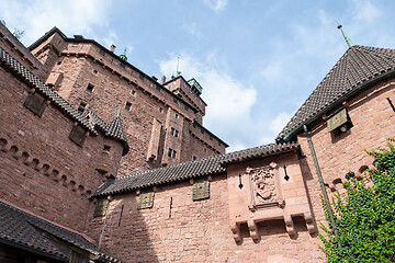 Image showing Haut-Koenigsbourg in France