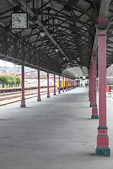 Image showing railway station of Dunedin south New Zealand