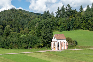 Image showing Remaining building of the monastery Tennenbach, Germany