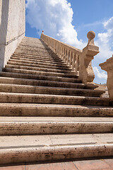 Image showing stairway to heaven Assisi in Italy