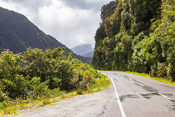 Image showing Landscape scenery in south New Zealand