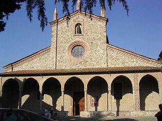 Image showing Bobbio Church ( Italy )