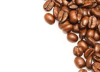 Image showing Coffee Beans Represents Blank Space And Break 