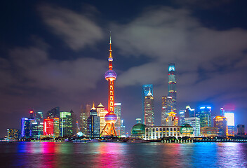 Image showing Shanghai skyline, China