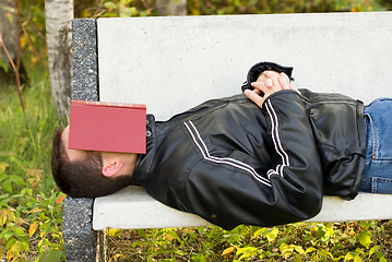 Image showing Sleeping Man