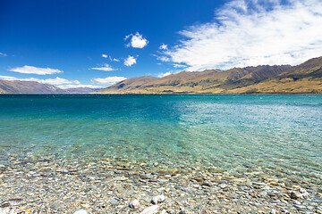 Image showing lake Wanaka; New Zealand south island