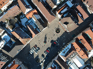 Image showing aerial view over Weil der Stadt Baden Wuerttemberg Germany