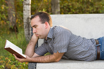 Image showing Reading A Book