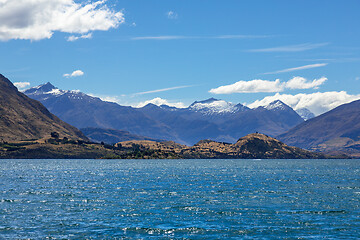 Image showing lake Wanaka; New Zealand south island