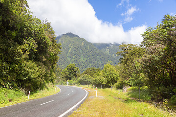 Image showing Landscape scenery in south New Zealand