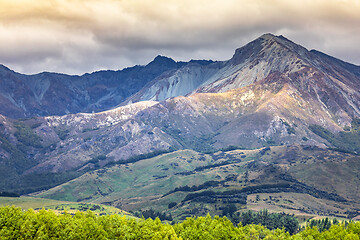 Image showing mountain view in New Zealand