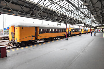 Image showing railway station of Dunedin south New Zealand