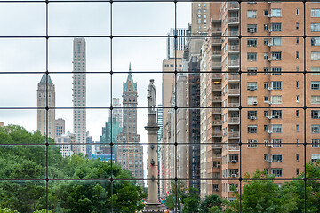 Image showing Christopher Columbus Statue in New York