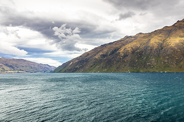 Image showing lake Wakatipu in south New Zealand