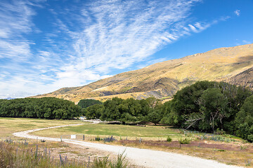 Image showing Landscape scenery in south New Zealand