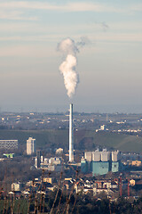 Image showing waste incineration plant in Stuttgart Germany