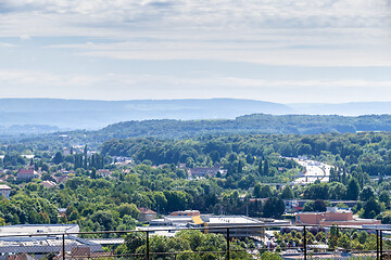 Image showing aerial view to Belfort France