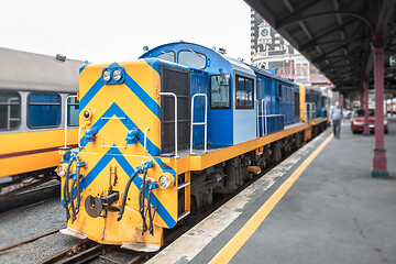 Image showing railway station of Dunedin south New Zealand