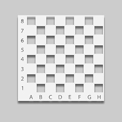 Image showing chessboard in light tone