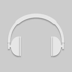 Image showing headphones for listening to music