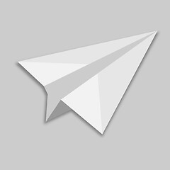 Image showing paper airplane icon