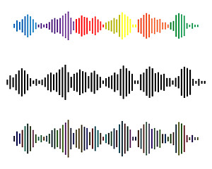 Image showing sound wave scale