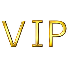 Image showing 3D Golden VIP