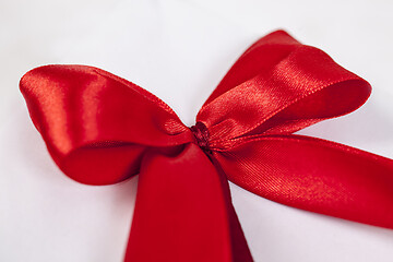 Image showing Festive Bow Background