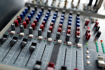 Image showing Audio mixer