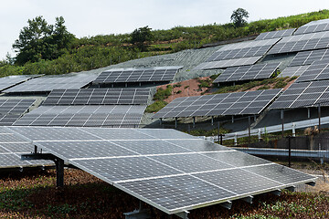 Image showing Solar panel at outdoor