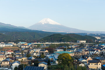 Image showing Mountain Fuji in Shizuoka city