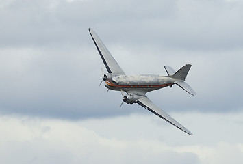 Image showing Old plane Douglas DC-3 C-47 Dakota 