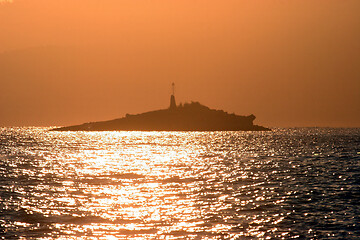 Image showing Early morning on Adriatic Sea