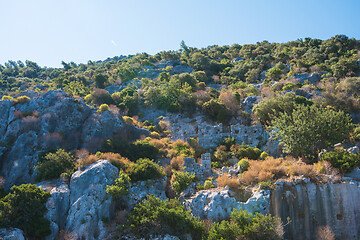 Image showing ancient city on the Kekova