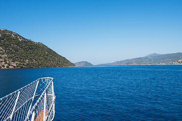 Image showing ancient city on the Kekova