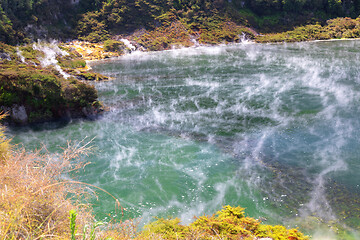 Image showing volcanic activities at waimangu