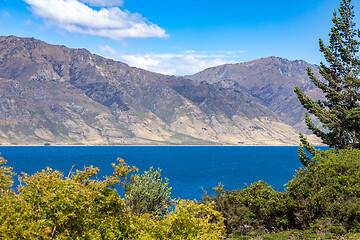 Image showing lake Wanaka; New Zealand south island