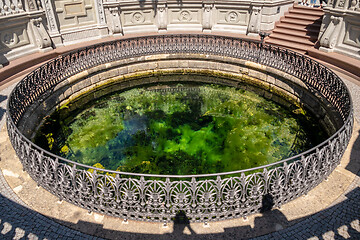 Image showing the Danube spring in Donaueschingen Germany