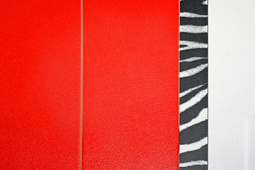 Image showing Zebra tiles