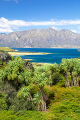 Image showing lake Wanaka; New Zealand south island