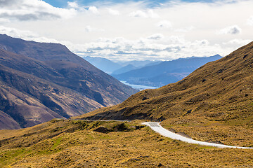 Image showing Landscape scenery in south New Zealand