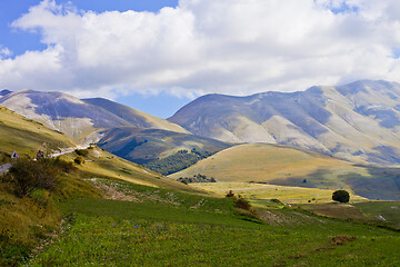 Image showing National Park of the Sibillini Mountains. 