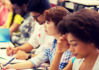 Image showing group of international students on lecture