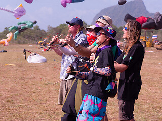 Image showing Satun International Kite Festival, Thailand 2020