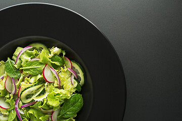 Image showing Green salad