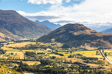 Image showing Landscape scenery in south New Zealand