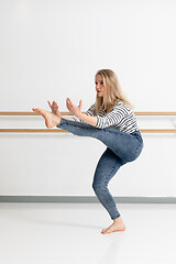 Image showing female dancer in action