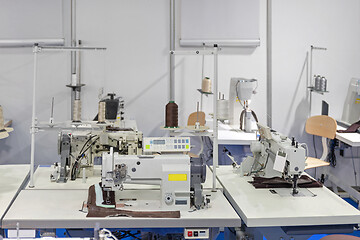 Image showing Industrial Sewing Machines