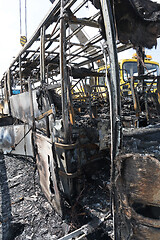 Image showing Burnt Vehicle